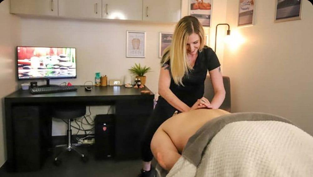 Physiotherapy Massage Treatment Session