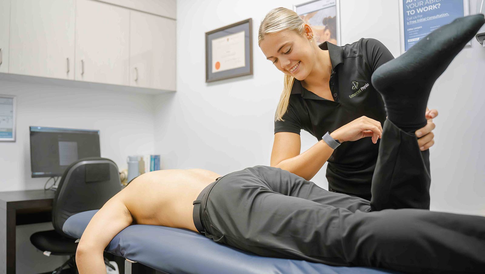 Hands‑on Physiotherapy Treatment Session